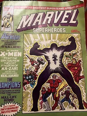 Buy Stan Lee Presents Superheroes Comic No #371 March MARVEL Vintage Magazine 1981 • 5.99£