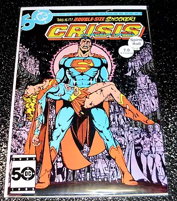 Buy Crisis On Infinite Earths 7 (7.0) 1st Print 1985 DC Comics - Death Of Supergirl • 9.49£