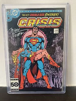 Buy CRISIS ON INFINITE EARTHS #7 – Signed By Marv Wolfman (DC COMICS) /COA • 80£