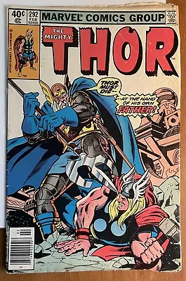 Buy Thor Vol. 1 #292 (Marvel, 1979)- Newsstand- VG- Combined Shipping • 1.99£