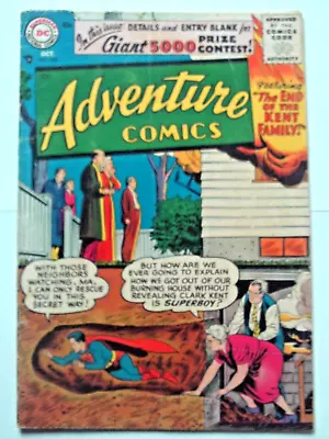 Buy Books, Comics & Magazines, Adventure Comics 229, Oct 1956. VG. • 175£