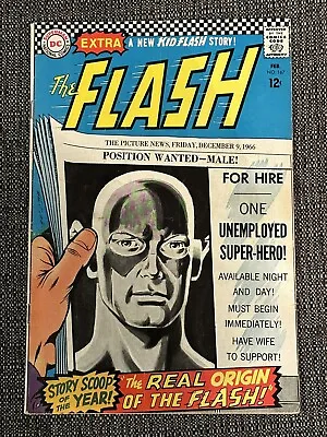 Buy The Flash #167 VG-  New Facts About Flash’s Origin • 10.25£