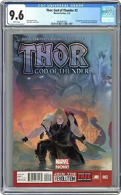 Buy Thor God Of Thunder #2A Ribic CGC 9.6 2013 3849487005 • 170.74£