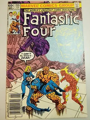 Buy Fantastic Four #255 Comic Book John Byrne Story & Art Marvel Comics Vintage1983 • 6.32£