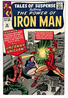 Buy TALES OF SUSPENSE #56 Marvel Comics 1964 Iron Man Vs. Unicorn , Watcher Story • 43.69£