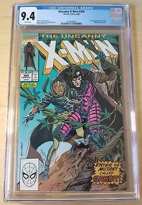 Buy Uncanny X-Men #266 - CGC 9.4 (1990, Marvel Comics) 1st Gambit Appearance • 215.86£