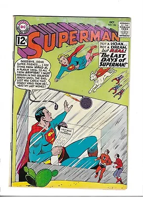 Buy Superman # 156 Very Good/Fine [DC Early Silver Age Cents Issue] Scarce • 24.95£