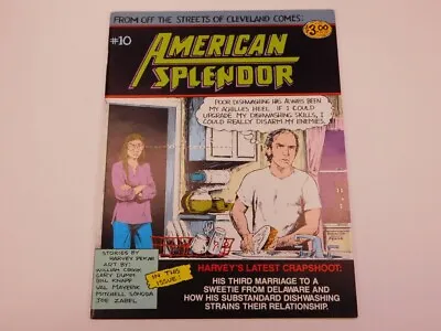 Buy American Splendor #10 VF 8.0 Underground Comic H Pekar R Crumb 1st Print Comix • 43.38£