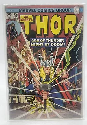 Buy The Mighty Thor #229  (Marvel Comics November 1974) • 31.62£
