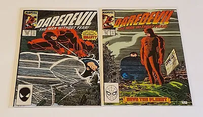 Buy Daredevil # 250 & 251  (Marvel 1987)  Very Fine • 11.87£