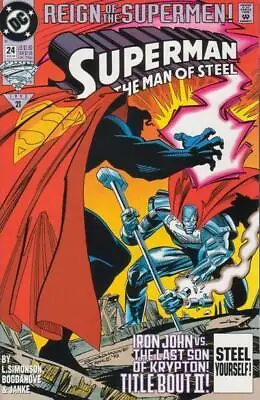 Buy Superman - Man Of Steel (1991-2003) #24 • 2£