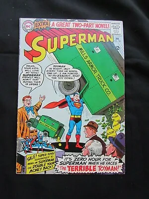 Buy Superman #182 - 1st Silver Age Appearance Of The Toyman - Nice High Grade Copy!! • 71.23£