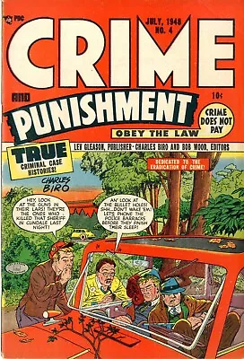 Buy Crime & Punishment  # 7   VERY GOOD   Oct. 1948   1  Piece Chipped Off @ Top Fro • 31.87£