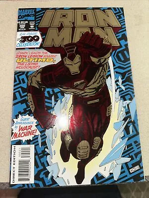 Buy Iron Man #300 Comic Book 1994 Foil Cover Kevin Hopgood Marvel Comics • 2.40£