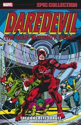 Buy DAREDEVIL: CONCRETE JUNGLE GRAPHIC NOVEL Marvel Comics Epic Collection Vol 7 TPB • 40.20£