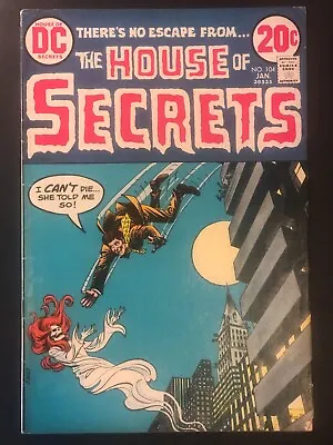Buy The House Of Secrets #104 DC Comic Book 1973 • 5.59£