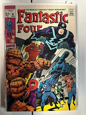 Buy Fantastic Four #82 1st Zorr - Mid-Grade Silver Age Marvel - Kirby & Lee Classics • 23.98£