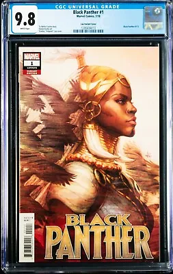 Buy Black Panther (2018) #1 CGC 9.8 Stanley Artgerm Lau Variant Cover • 80.24£