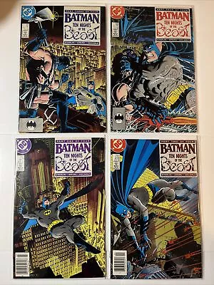 Buy Batman Ten Nights Of The Beast Complete Set 1-4 Issue #417-420  1988 VF-NM • 19.98£