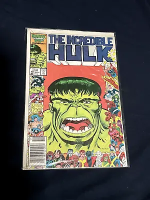 Buy The Incredible Hulk #325 1986 Marvel Comic New Hulk Medium Grade • 6.32£