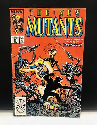 Buy THE NEW MUTANTS #80 Comic , Marvel Comics • 2.09£