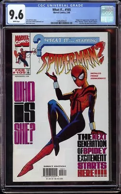 Buy What If # 105 CGC 9.6 White (Marvel, 1998) Origin & 1st Appearance Spider-Girl • 235.01£