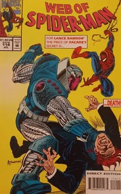 Buy Web Of Spider-man (#114) 1st Print - 1st Cameo Ben Reilly Spider-verse Key • 6.40£