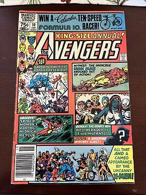 Buy AVENGERS ANNUAL 10 1ST APPEARANCE OF ROGUE - X-Men SPIDER-WOMAN (1981) FN+ • 51.27£