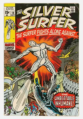 Buy Silver Surfer #18 FN- 5.5 Versus The Inhumans • 69£