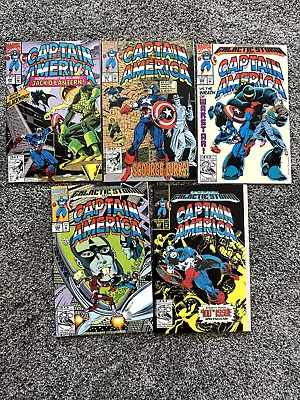 Buy Captain America Lot #396,397,398,399,400 (1992) High Grade NM-/NM • 9.73£