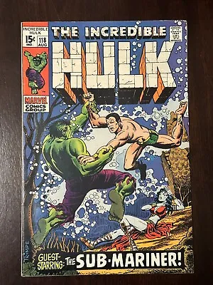 Buy The Incredible Hulk 118   Hulk Vs. Sub-Mariner  VF+ • 82.98£