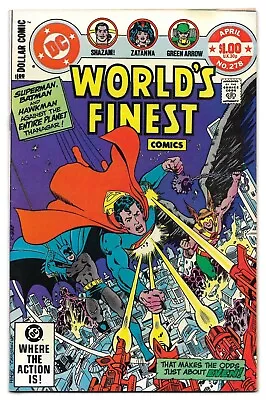 Buy World's Finest #278 (Vol 1) : F/VF : Superman : Batman : Green Arrow : Hawkman • 4.95£