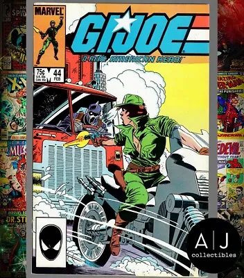 Buy G.I.Joe A Real American Hero #44 VF+ 8.5 Marvel 1986 • 6.37£