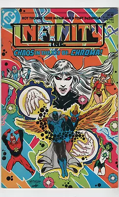 Buy Infinity Inc #14 1st Published Cover Art Todd McFarlane 1st Chroma DC Comic 1985 • 40.01£