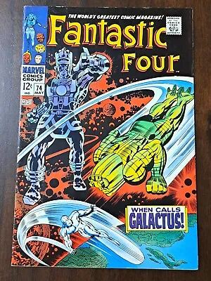 Buy Fantastic Four 74 Ungraded White Pages - Galactus And Silver Surfer Appearance • 138.30£
