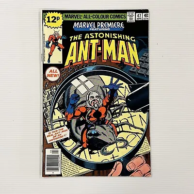 Buy Marvel Premiere Astonishing Ant-Man #47 1979 VF- Pence Copy 1st Scott Lang • 72£