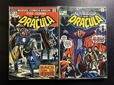 Buy Tomb Of Dracula 7 - 58 | Lot Of 11 | Blade 1973 - 1977 Marvel Comics • 275.92£