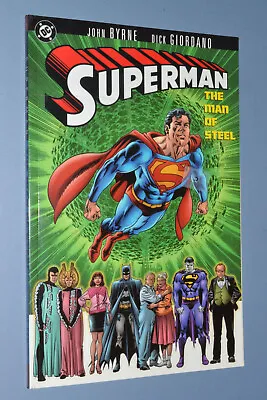 Buy DC Comics Superman The Man Of Steel TPB Vol 1 (John Byrne) • 16£