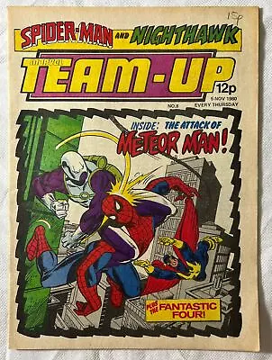 Buy Marvel Team-Up Issue #8 Marvel Comics GOOD NOV 1980 Boarded Book Meteor Man • 2.99£