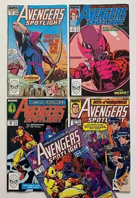 Buy Avengers Spotlight #21,25,26 & 28 To 34 (Marvel 1989) 10 X FN+ & VF Issues • 35£