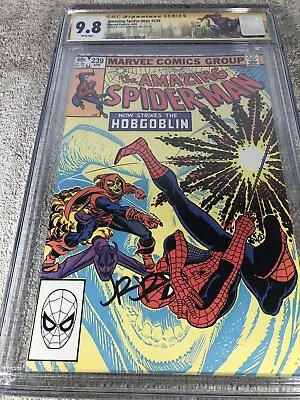 Buy Amazing Spider Man 239 CGC SS 9.8 Romita Jr. Hobgoblin 4/1983 Custom Label • 359.78£