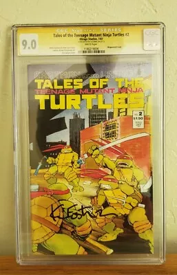 Buy Tales Of Tmnt #2 SIGNED By Kevin Eastman 9.0 Cgc  • 119.93£