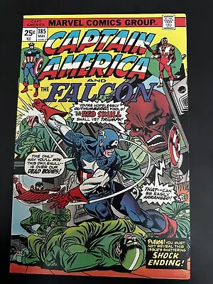 Buy Captain America And The Falcon #185 NM- • 23.21£