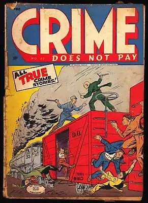 Buy Crime Does Not Pay/ Must Pay 37, 81 & 22 LOT GD+ 2.5 • 131.07£