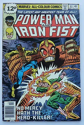 Buy Power Man And Iron Fist #53 - UK Variant Marvel Comics - October 1978 F/VF 7.0 • 4.25£