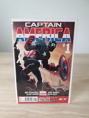 Buy CAPTAIN AMERICA 001 Issue No #1 Marvel Comic Paperback Jan 2010. - Carded  • 9.99£
