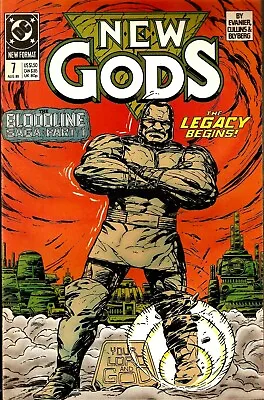 Buy *NEW GODS # 7 - THE BLOODLINE SAGA, Part 1 - 1989 Edition From DC COMICS [-] • 10£