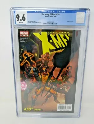 Buy Uncanny X-Men #450 2004 [CGC 9.6] Graded 1st Meeting & Battle X-23 Wolverine Key • 94.83£