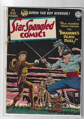 Buy Star Spangled Comics # 103 Fair DC Golden Age [Solo Robin + Tomahawk] • 65£
