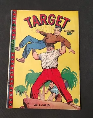 Buy Target Comics Volume 7 No. 6  1946 Novelty Press VG Golden Age • 24.50£